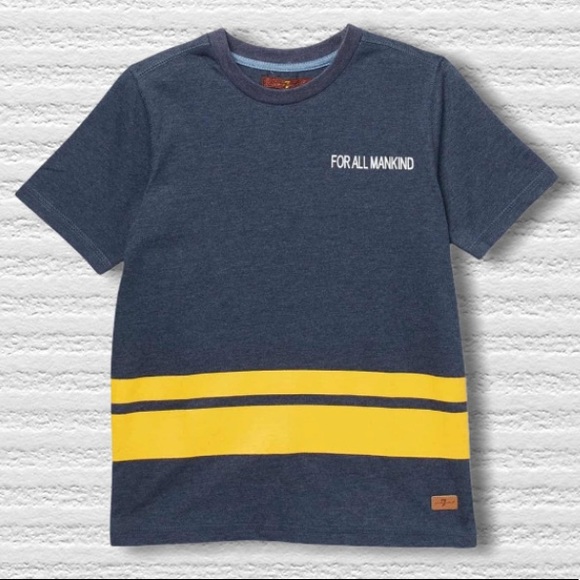 New 7 For All Mankind Big Boy’s T-Shirt K14 - Picture 1 of 3